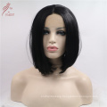 High Temperature Short Bob Cut Lace Front Synthetic Wigs for Women